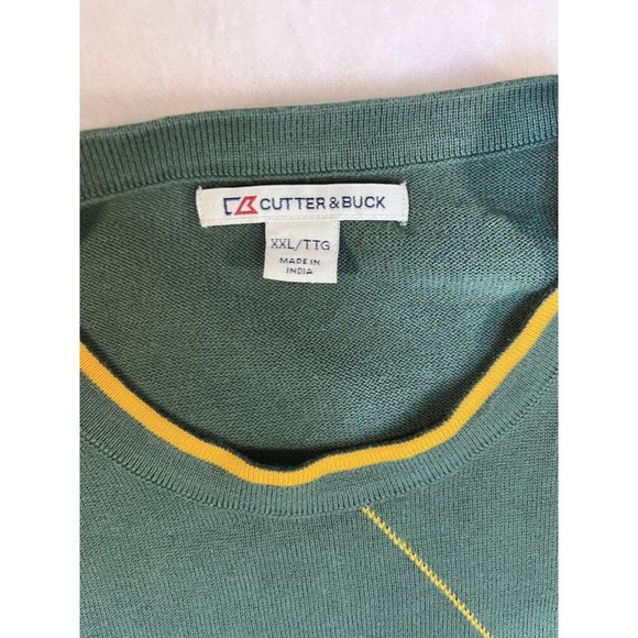 Cutter and Buck Green Bay Packers Sweater Mens 2XL - Picture 3 of 9